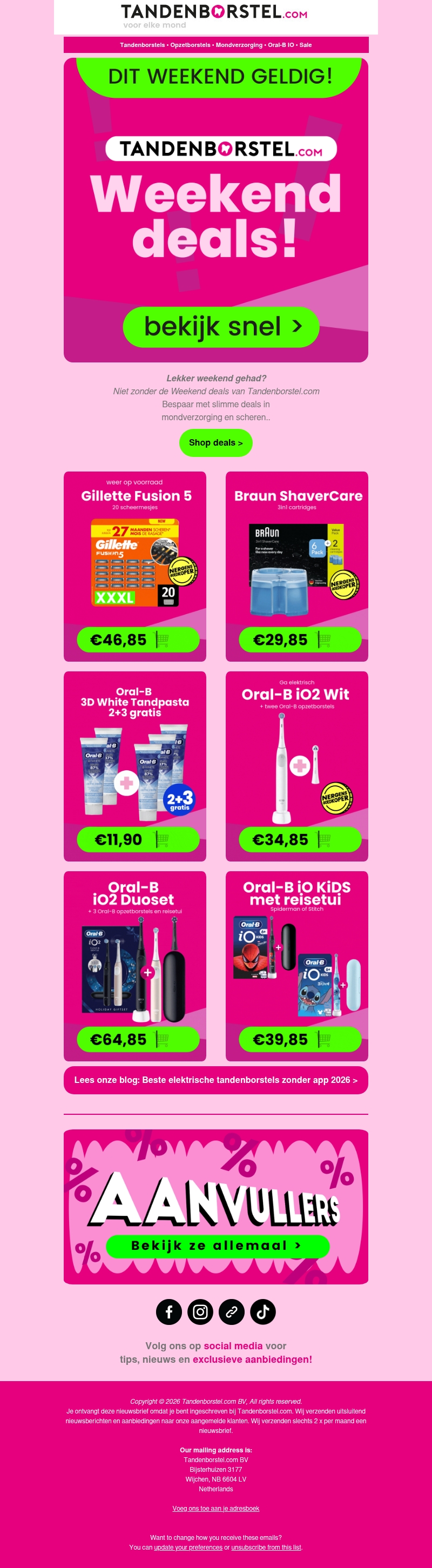 Hallo weekend deals! ☀️ Hallo weekend deals! ☀️