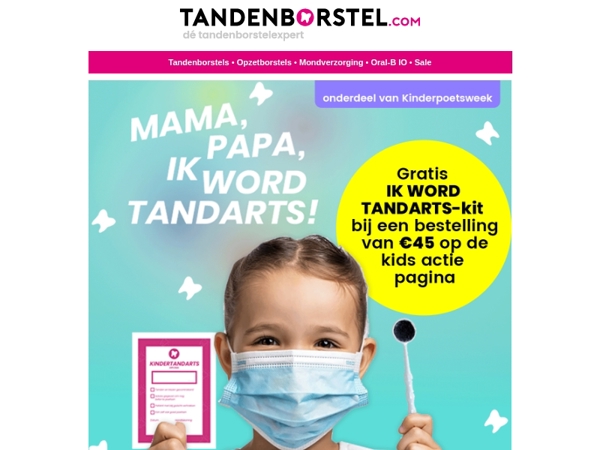 Gratis Ik word tandarts-kit π₯