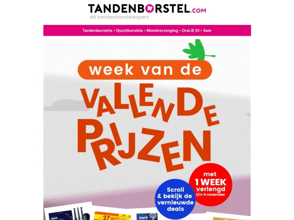 VERLENGD - Vallende prijzen 🍂