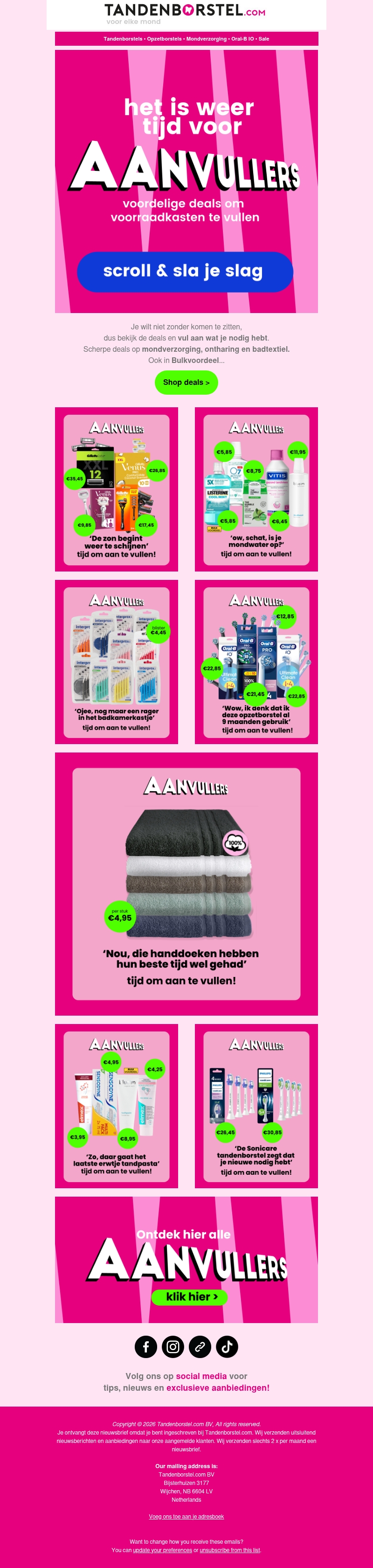 Wow, voordelige Aanvullers! πͺ Wow, voordelige Aanvullers! πͺ