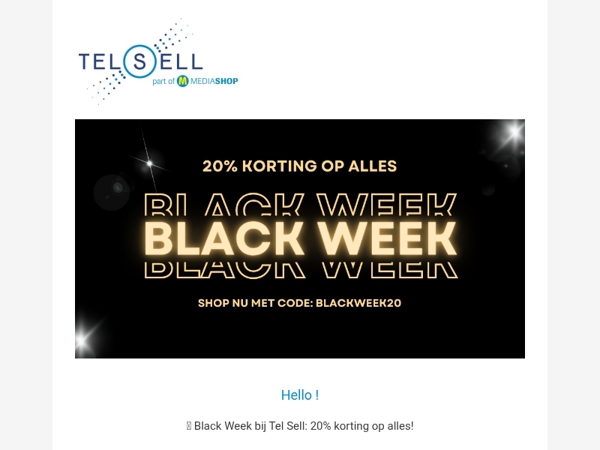 20% korting ook op de Kerst pagina!