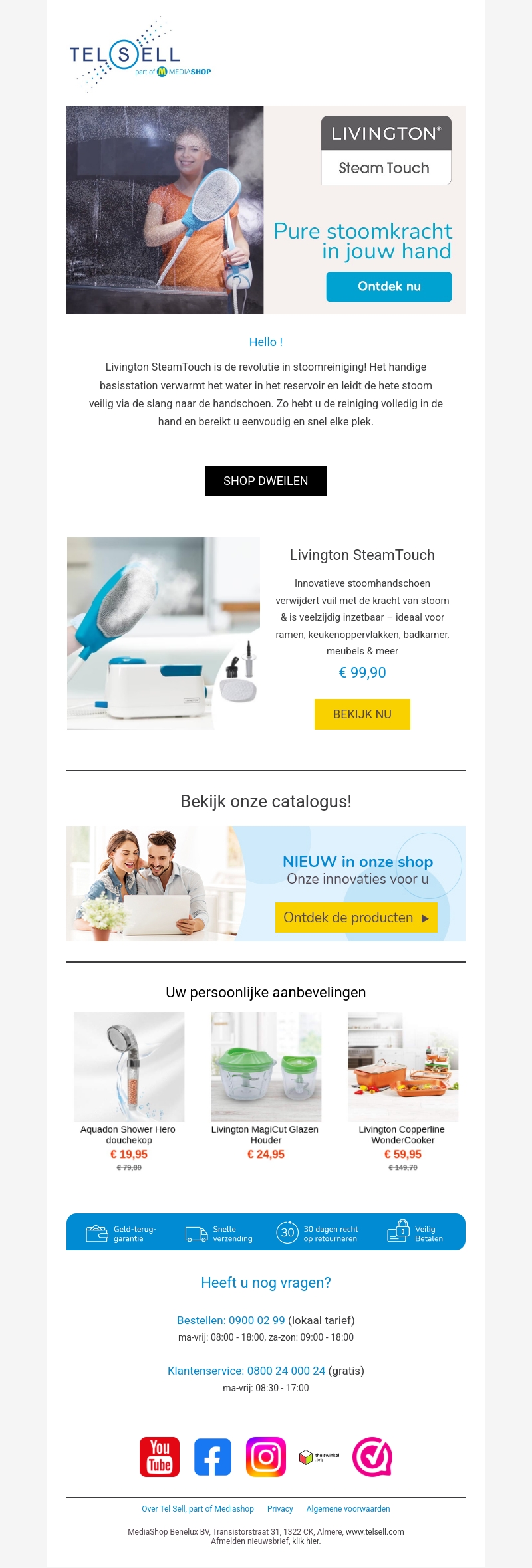 Ideaal voor de voorjaarsschoonmaak Ideaal voor de voorjaarsschoonmaak