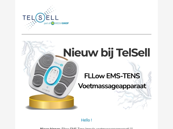 Nieuw Binnen: Fllow Voetmassage