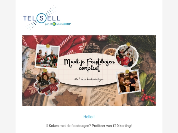 Keukenhulpjes voor de Feestdagen