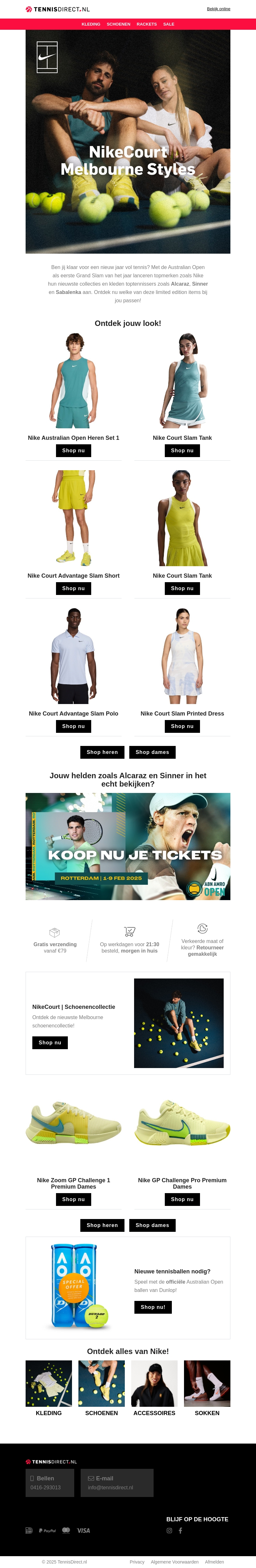 NikeCourt Melbourne Styles NikeCourt Melbourne Styles