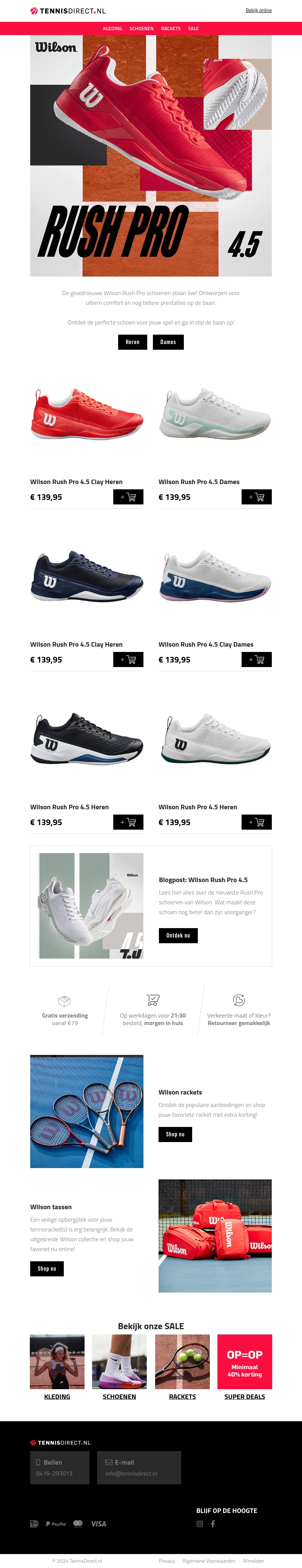 De nieuwste Rush Pro collectie is nu beschikbaar! De nieuwste Rush Pro collectie is nu beschikbaar!