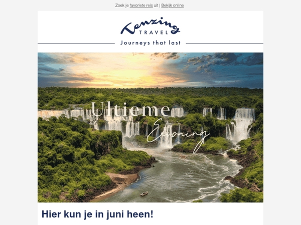 Waar wil jij in juni heen?