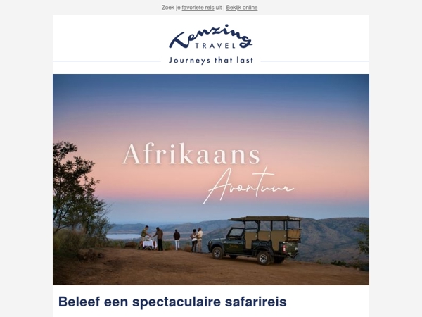 Wild van safari: welke past bij jou?