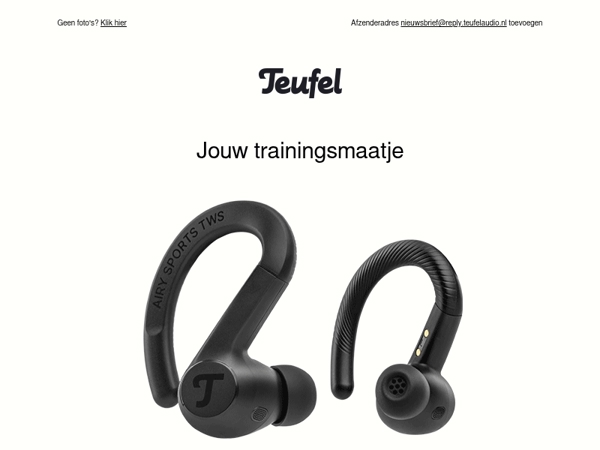 De sound voor je workout: AIRY SPORTS TWS 2