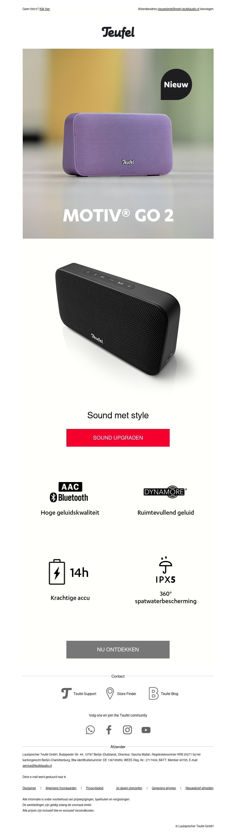 Nieuwkomer: MOTIV® GO 2 Nieuwkomer: MOTIV® GO 2