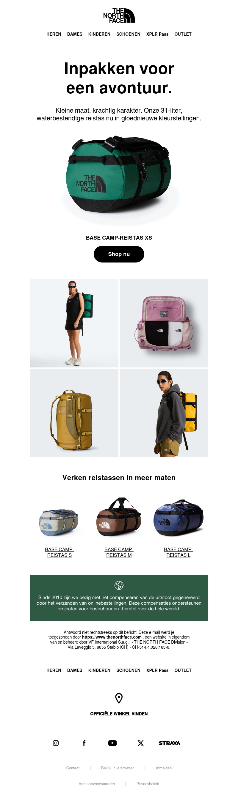 Dit is de XS Base Camp-tas in frisse nieuwe kleuren Dit is de XS Base Camp-tas in frisse nieuwe kleuren