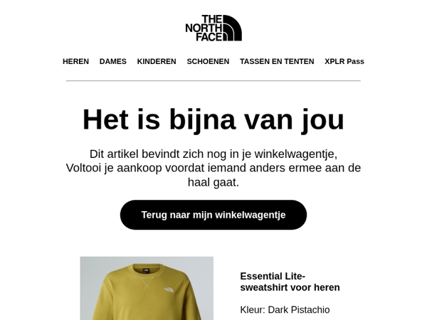 Nog één stap te gaan...