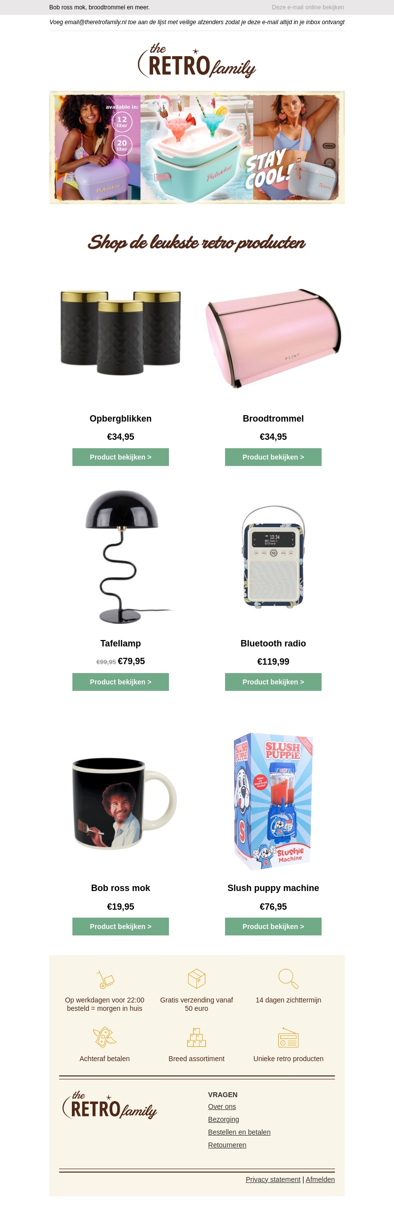 De leukste retro items voor je collectie⭐ De leukste retro items voor je collectie⭐