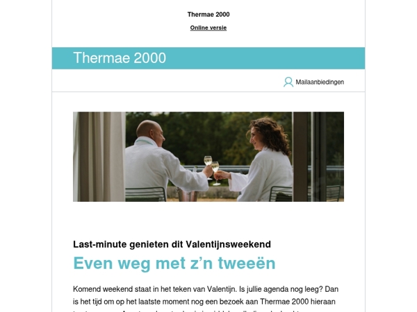 Last-Minute Valentijn: een magisch weekend voor twee