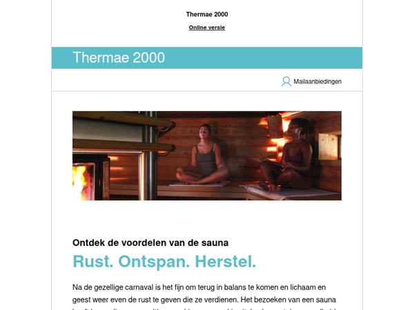 Waarom sauna een goed idee is