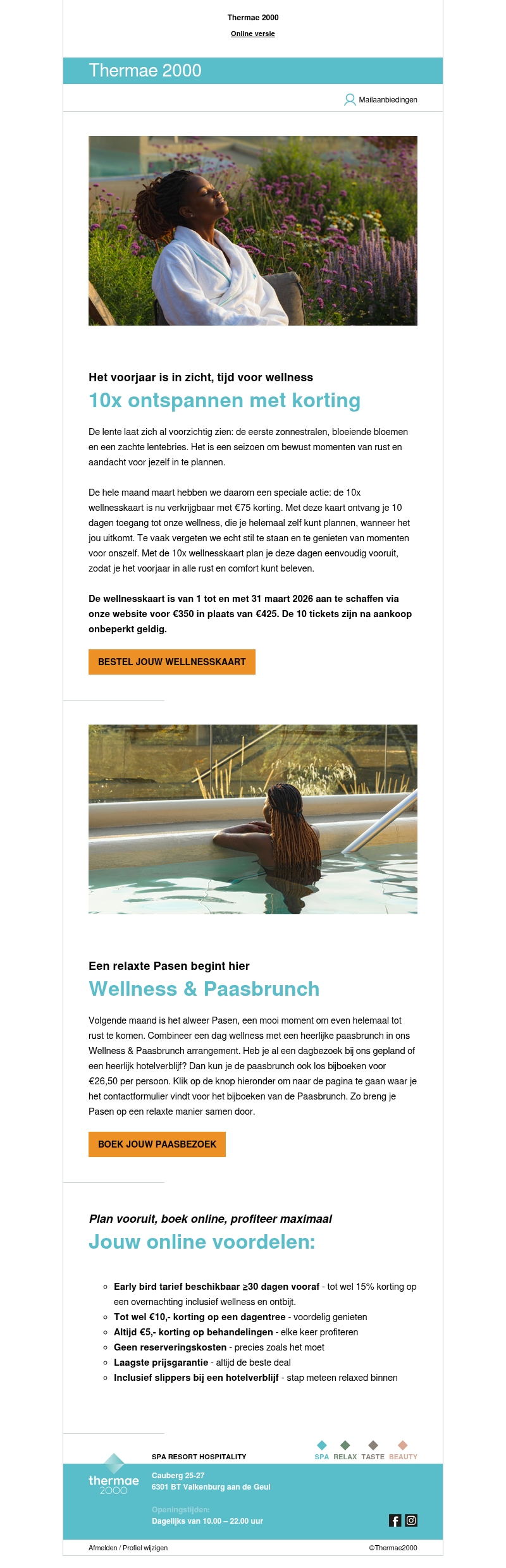 10x wellness met €75 korting 10x wellness met €75 korting