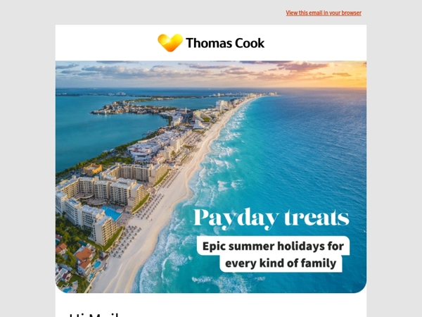 Payday treats: Top family holidays await! 🌞