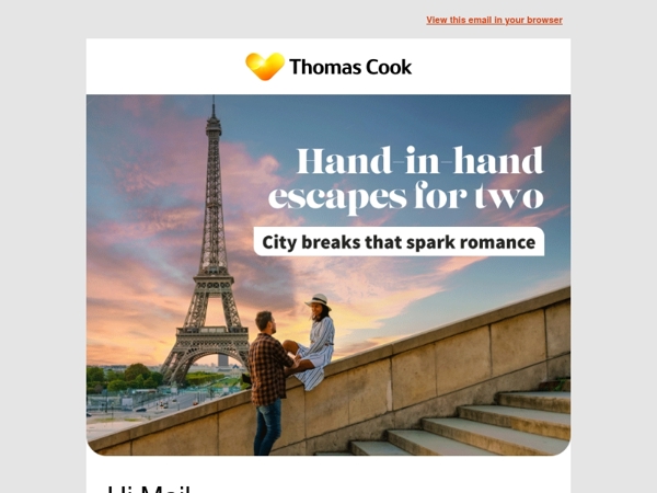 Hand-in-hand escapes for two 💕