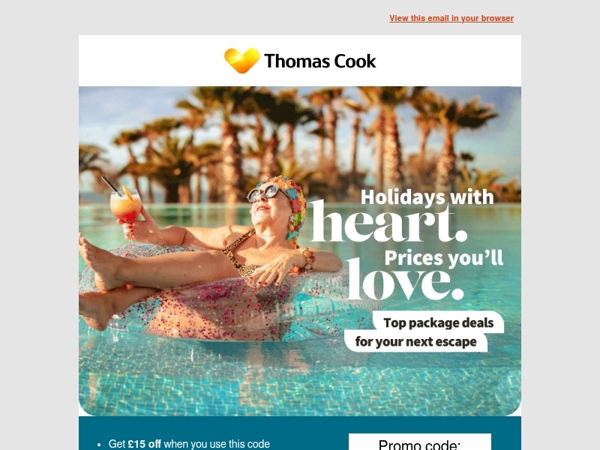 Secure your 2026 holiday from just £39pp