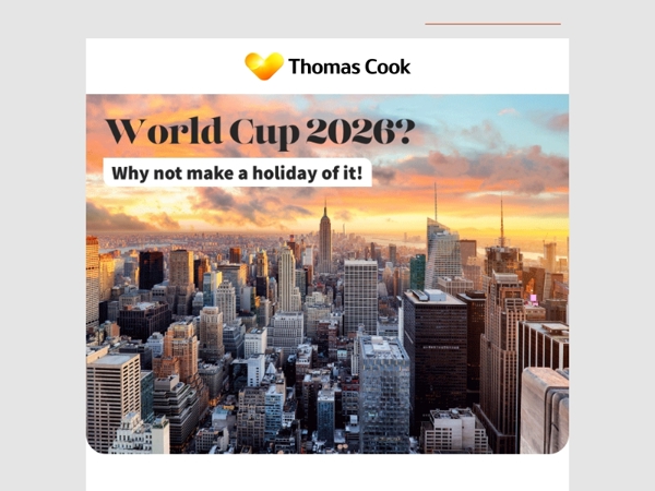 World Cup summer coming up?