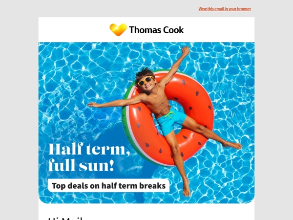 Half term, full sun ☀️ Spain, Turkey, Egypt ✈️