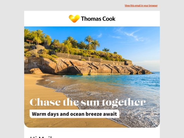 Chase the sun together