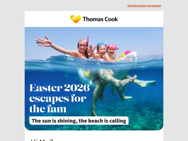 Easter 2026 escapes for the fam - hop in!