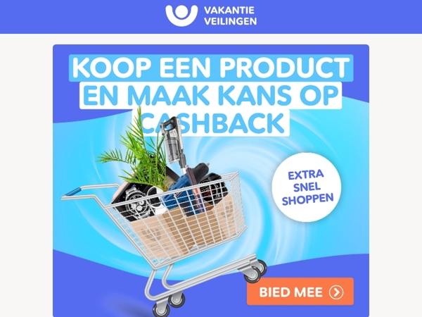 Giga Koopavond! Win vanavond cashback🤑