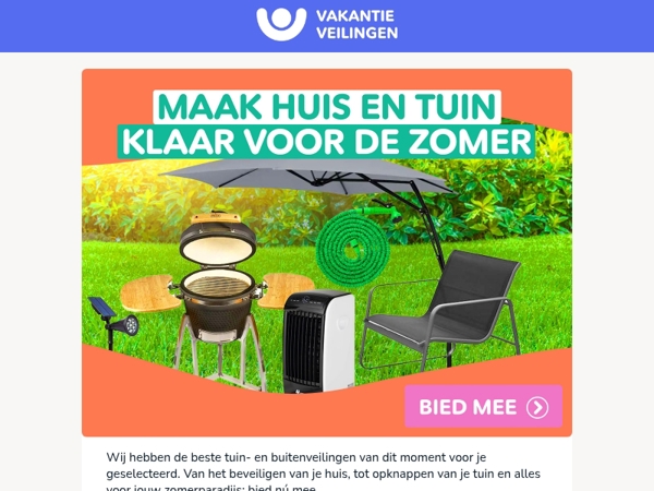 De beste huis- en tuinveilingen nóg sneller