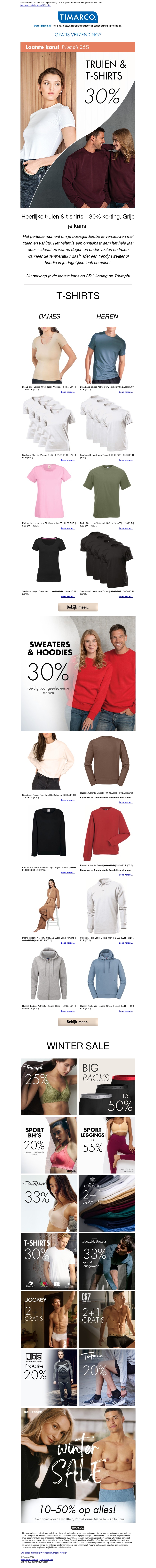Truien & T-shirts 30%👚🧥 Truien & T-shirts 30%👚🧥