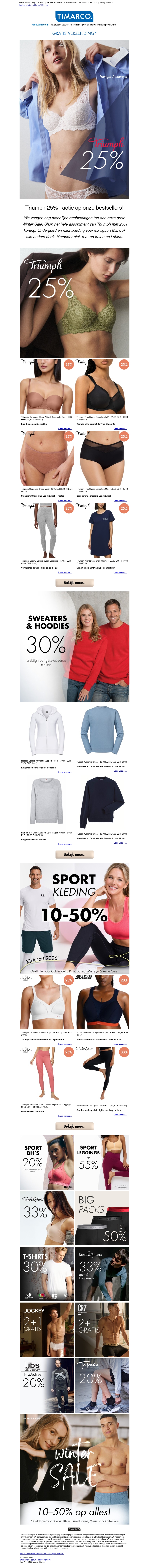 Eindelijk! Triumph 25%๐ Eindelijk! Triumph 25%๐