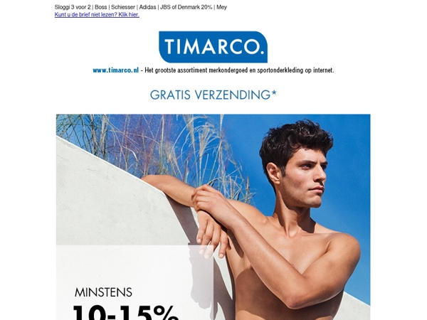 Exclusief voor hem | Min. 10–15% op het hele assortiment!