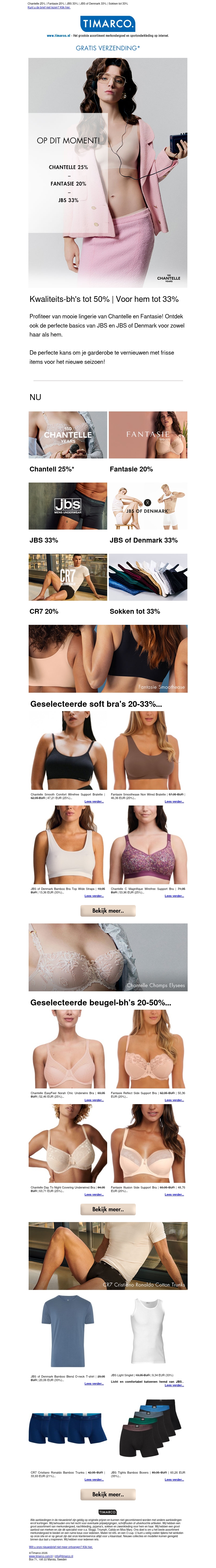 Geselecteerde bh’s tot 50% Geselecteerde bh’s tot 50%