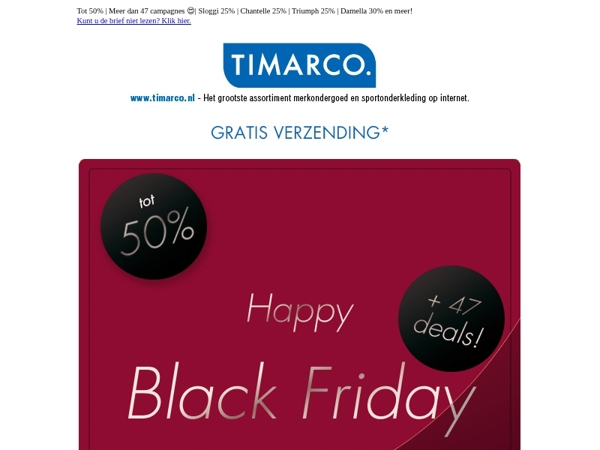 Happy Black Friday! 🖤VANDAAG | Extra groot campagnefeest dit jaar! Mis het niet😍