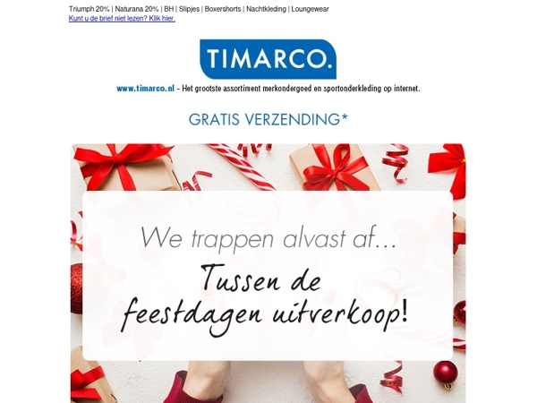 We trappen stiekem af… met de Kerstuitverkoop! 🤫🎅10–50% op alles!