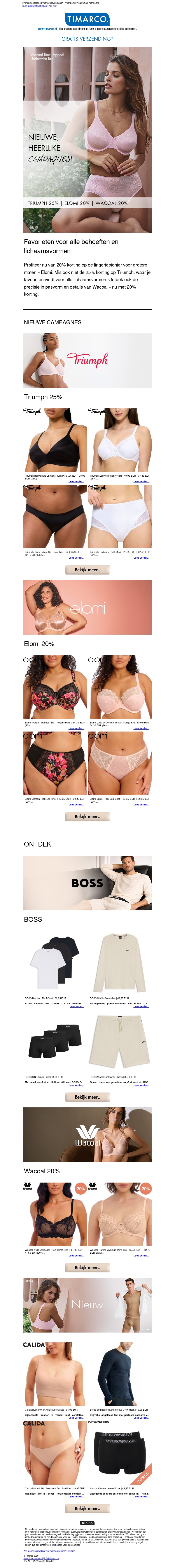 Nu! Triumph 25% | Elomi 20% Nu! Triumph 25% | Elomi 20%