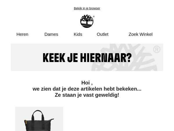 Ik zie je wel kijken... 👀