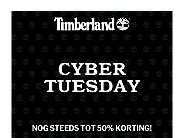 Laatste uren! ⏰ Tot 50% korting op Cyber Tuesday