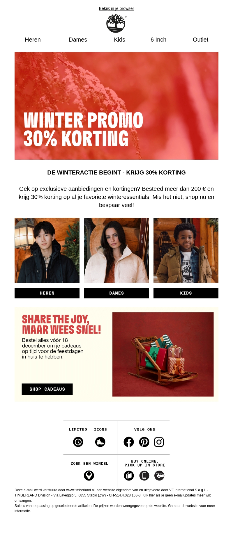 Besteed meer dan 200 € en krijg 30% korting 🔥 Besteed meer dan 200 € en krijg 30% korting 🔥