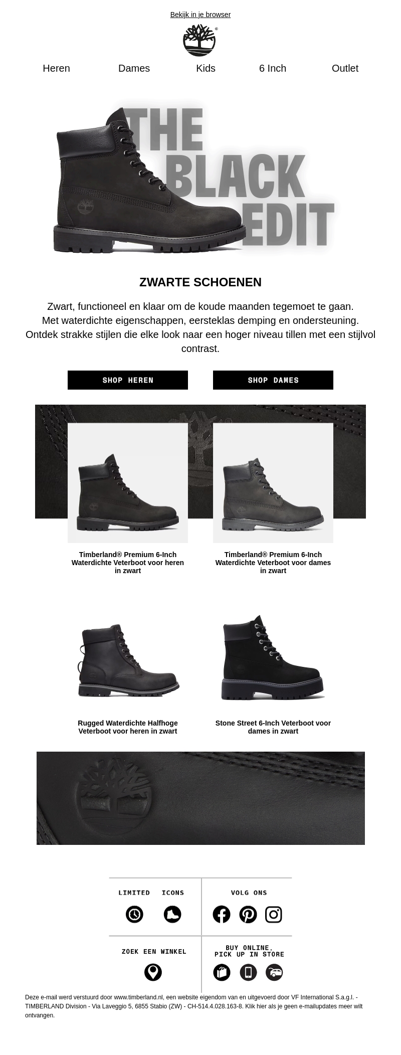 Ga eropuit in het zwart Ga eropuit in het zwart