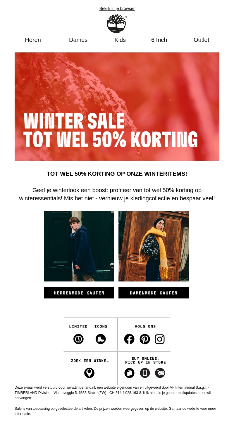 Profiteer van tot wel 50% korting Profiteer van tot wel 50% korting