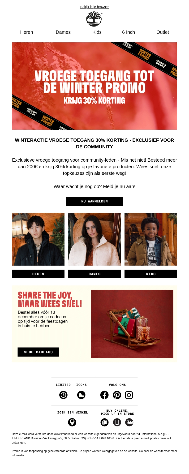Krijg 30% korting - exclusief voor de community Krijg 30% korting - exclusief voor de community