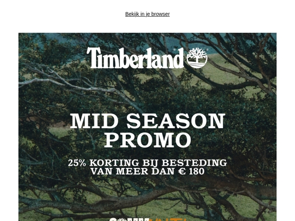 25% korting - Mid-season promo: vroege toegang voor de community