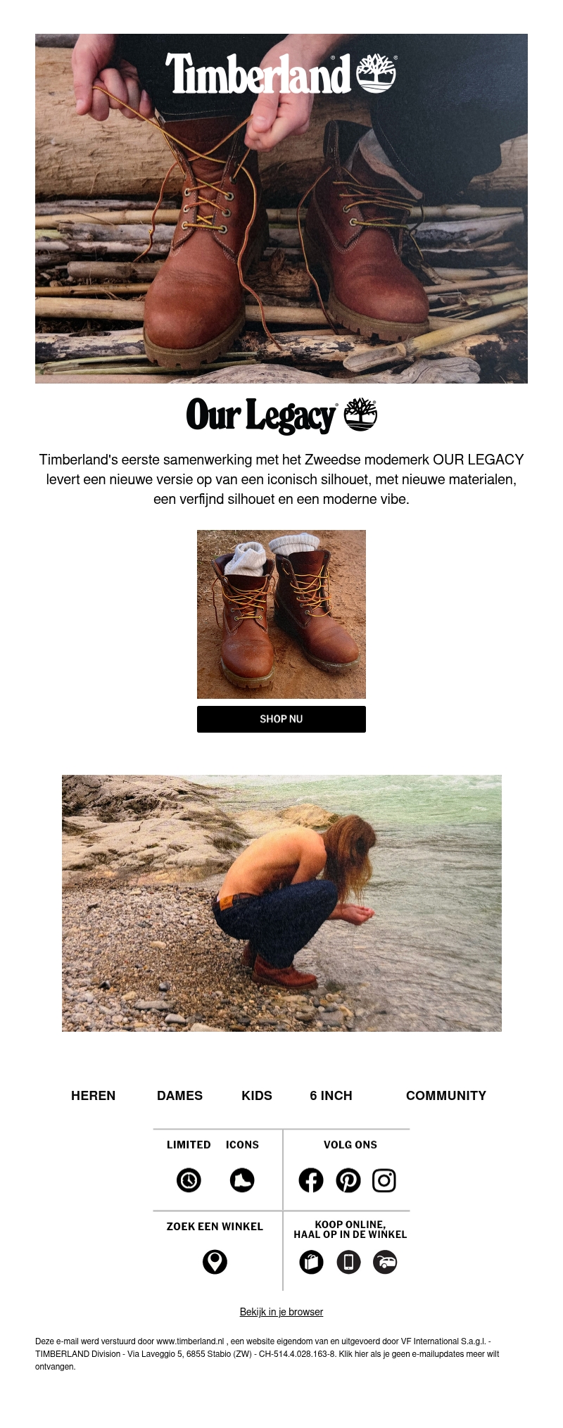 Ontdek Timberland x OUR LEGACY Ontdek Timberland x OUR LEGACY