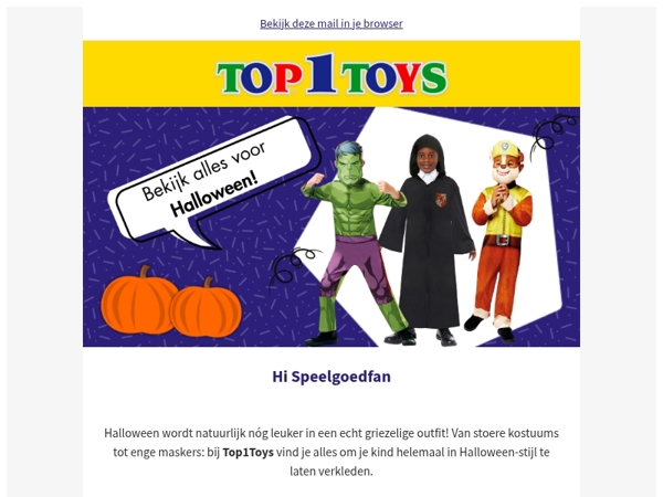 Griezelig veel plezier met Halloween👻