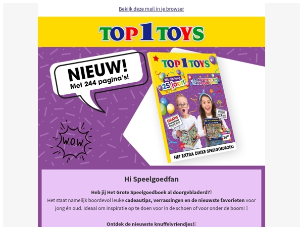 📘 De leukste cadeaus vind je in Het Extra Grote Speelgoedboek!