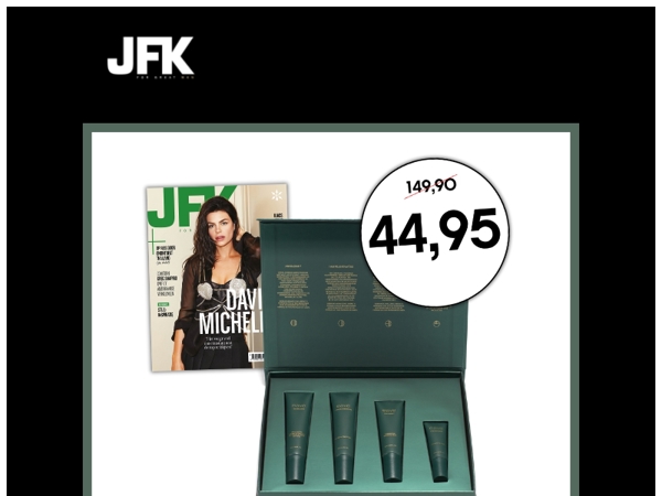 Gratis EAVE Skincare Set bij je JFK-abonnement