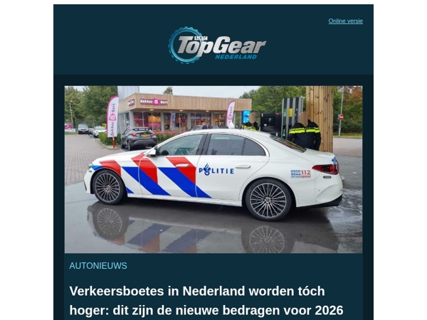 Verkeersboetes gaan toch stijgen: zo hoog worden ze in 2026