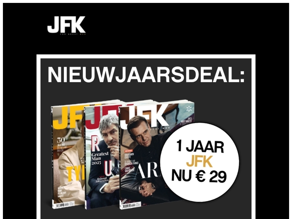 Scoor 6x JFK voor maar €29!