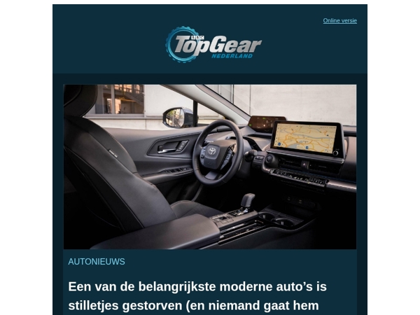 Een van de belangrijkste moderne auto’s is stilletjes gestorven (en niemand gaat hem missen)